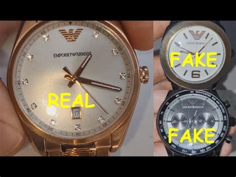 emporio armani 2434 watch fake box|are Armani watches real.